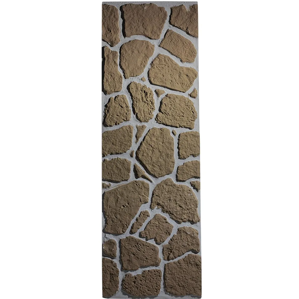 Decoración De Otoño>DecoWoerner Placa Decorativa Tipo Muro De Piedra 150 X 50 Cm marrón