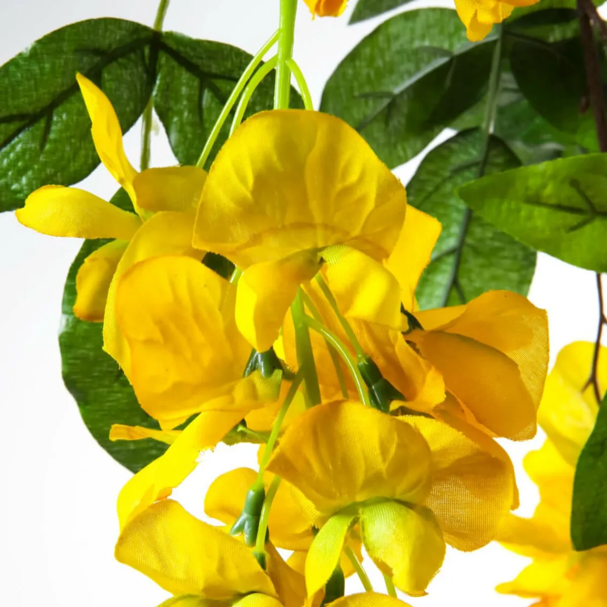 Ramas Y Ramitas|Decoración De Primavera>DecoWoerner Rama Artificial Wisteria Laburnum, 140 Cm, amarillo