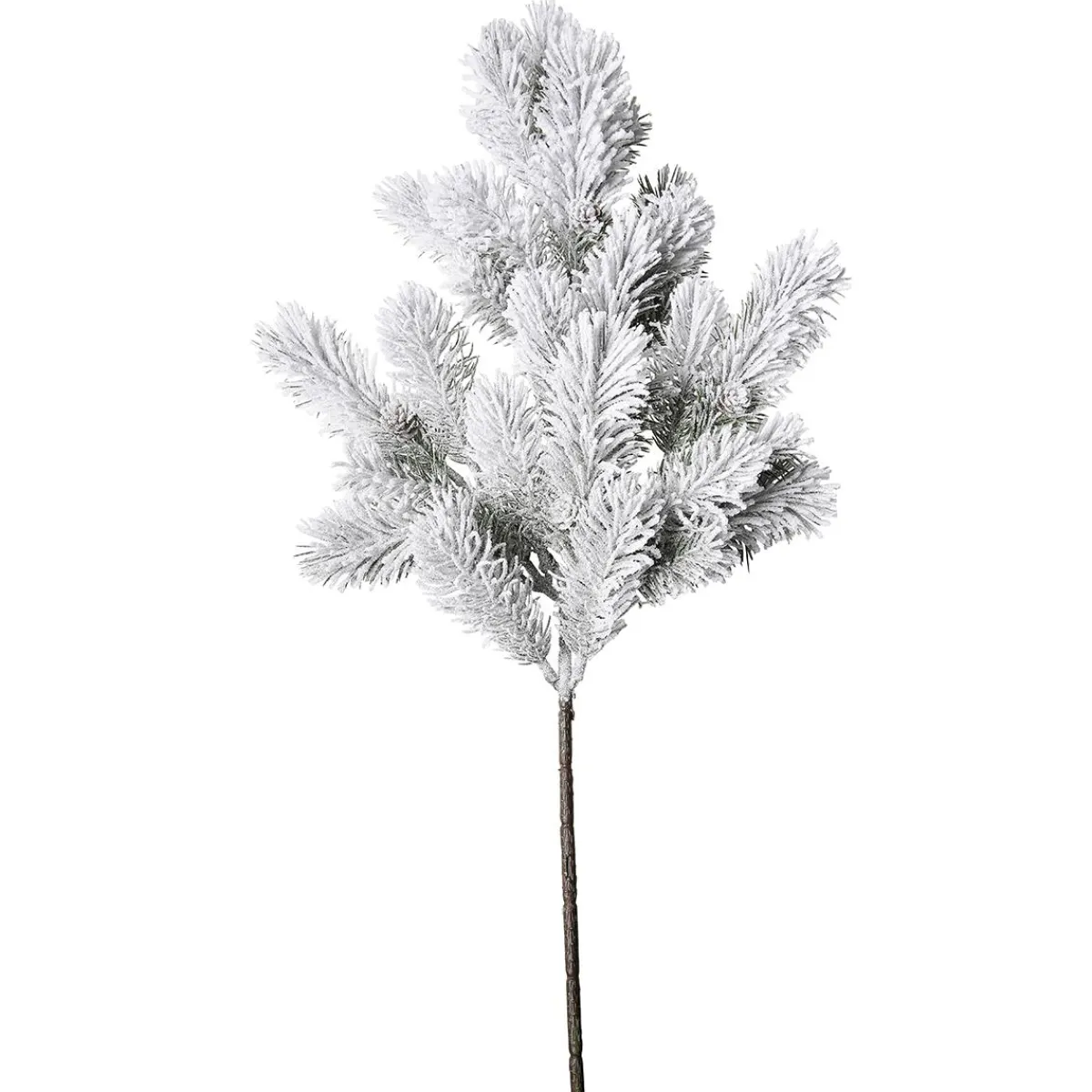 Ramas Y Ramitas|Árboles De Mesa Y Ramas De Abeto>DecoWoerner Rama De Abeto Artificial Con Nieve Con Conos blanco