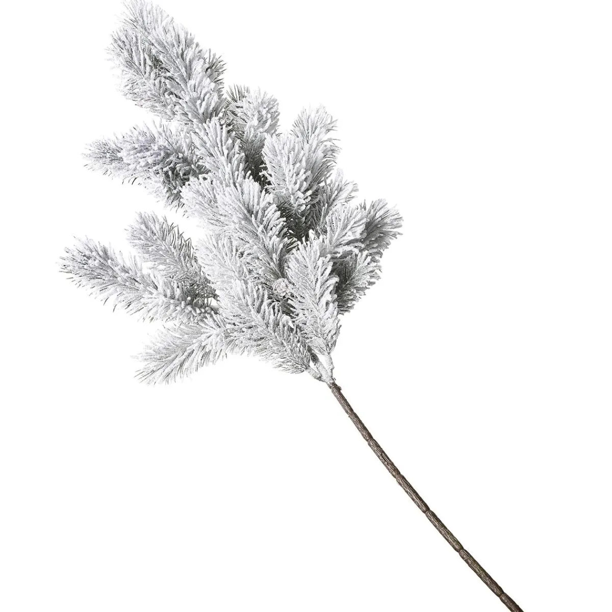 Ramas Y Ramitas|Árboles De Mesa Y Ramas De Abeto>DecoWoerner Rama De Abeto Artificial Con Nieve Con Conos blanco