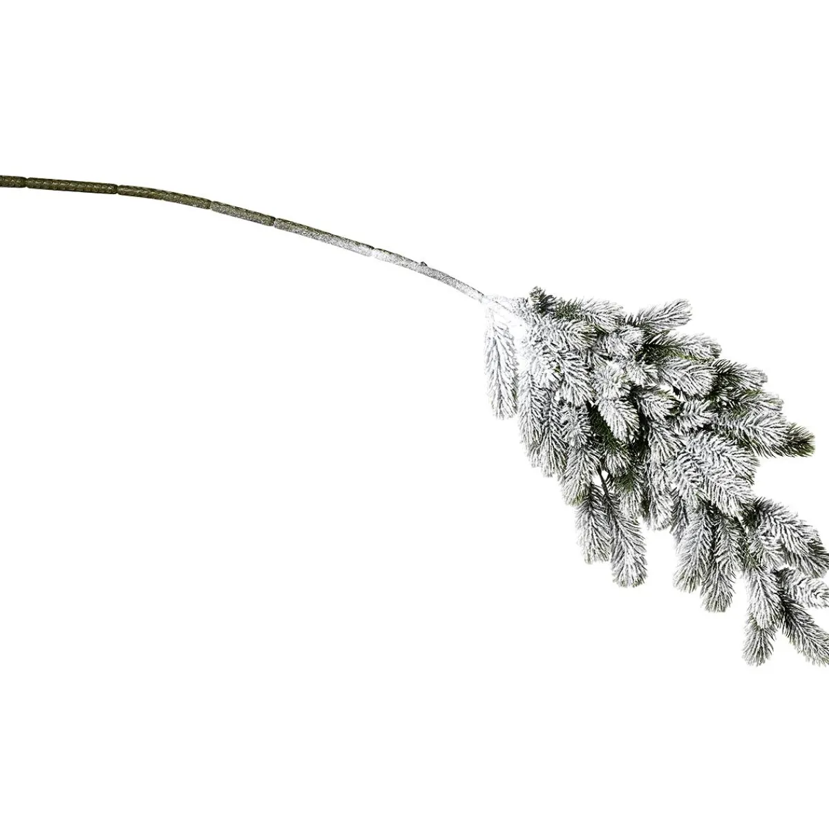 Ramas Y Ramitas|Árboles De Mesa Y Ramas De Abeto>DecoWoerner Rama De Abeto Artificial Con Nieve, Longitud 110 Cm blanco