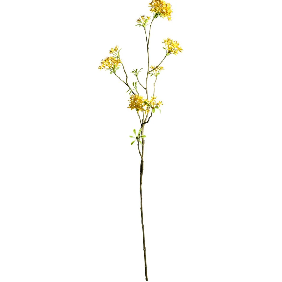 Decoración De Primavera|Flores Artificiales>DecoWoerner Rama De Arte Bouvardia 85 Cm amarillo