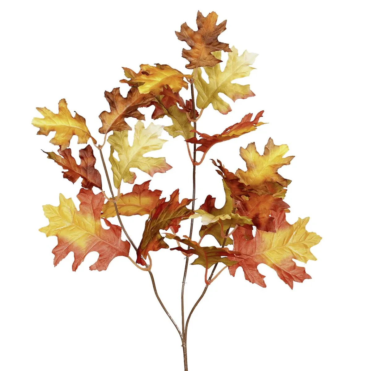 Decoración Natural|Decoración De Otoño>DecoWoerner Rama De Bellota Artificial 70 Cm marrón