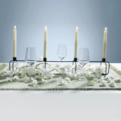 Decoración De Primavera|Guirnaldas Y Vides>DecoWoerner Rama De Flores De Cerezo Decorativas Blanca, 180 Cm blanco