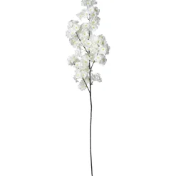 Ramas Y Ramitas>DecoWoerner Rama Decorativa Con Flores De Cerezo Blanca, 105 Cm blanco