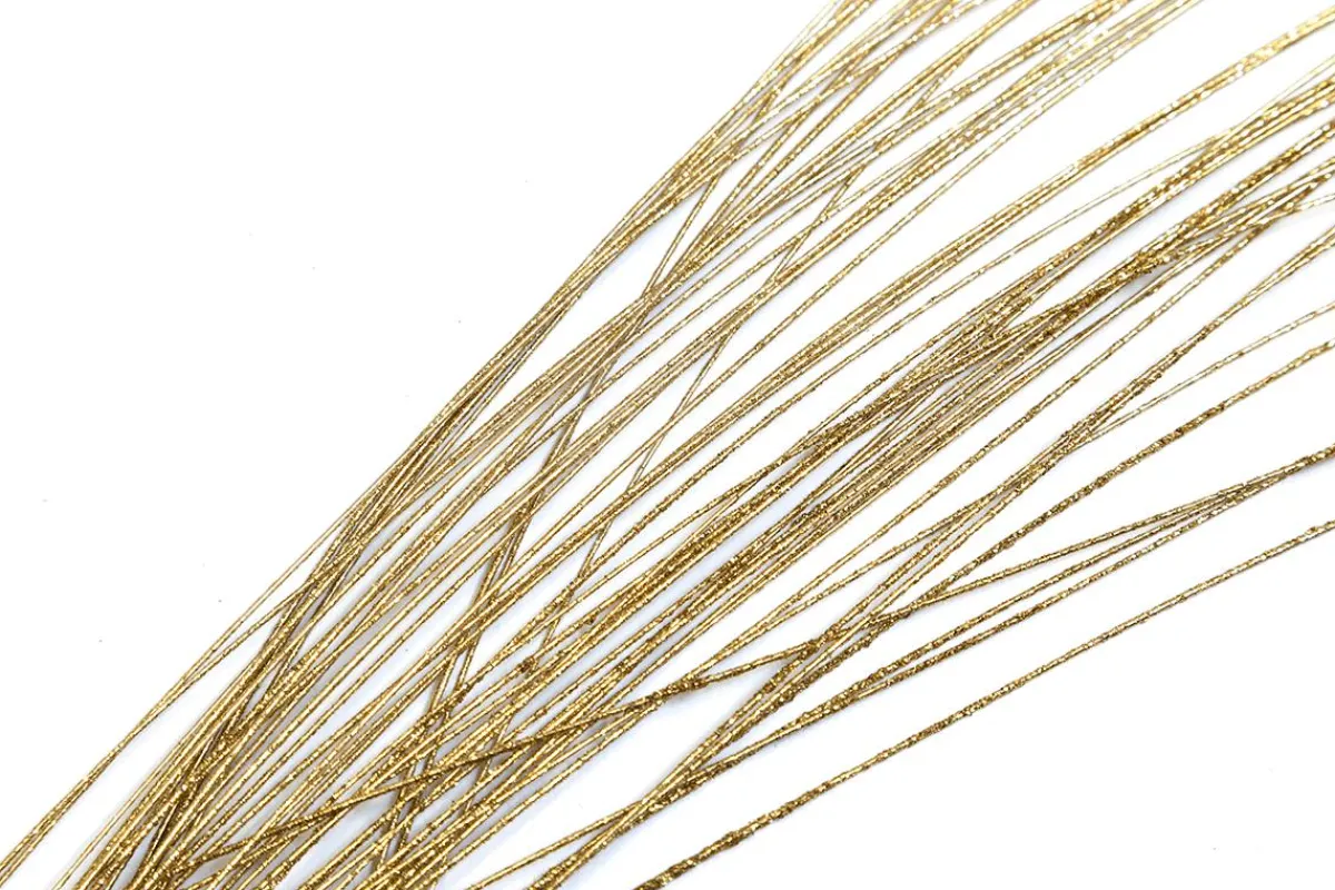 Ramas Y Ramitas>DecoWoerner Rama Decorativa Hierba Dorada 100 Cm De Largo, 2 Piezas oro
