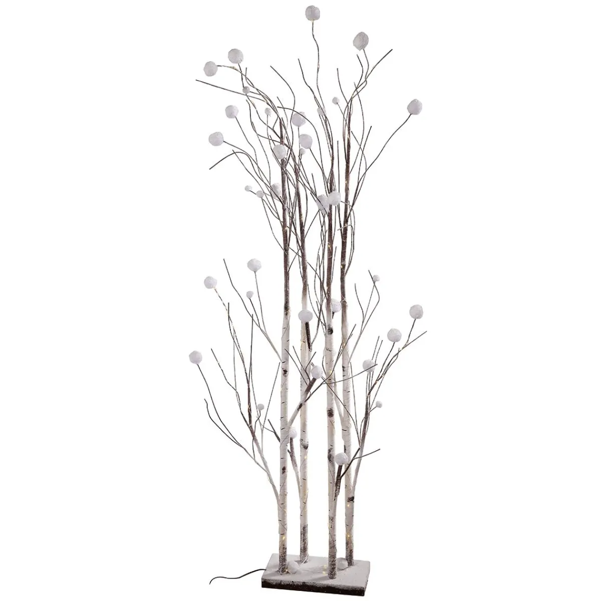 Decoración De Invierno|Árboles Artificiales>DecoWoerner Ramas De Luz LED, LED Cálido, 130 Cm marrón