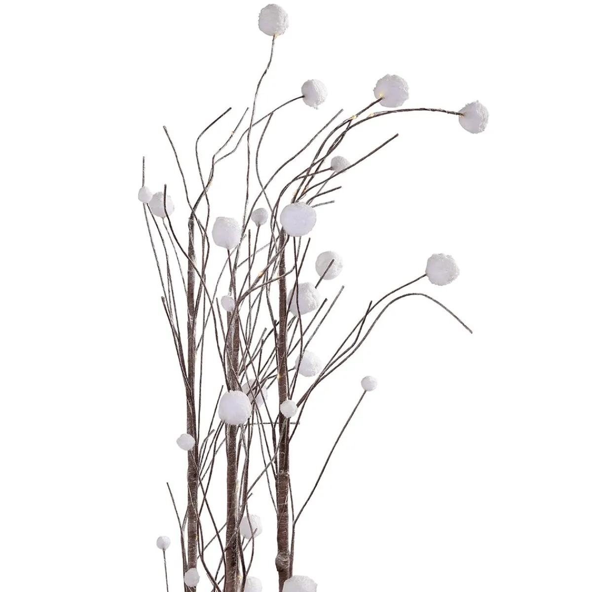Decoración De Invierno|Árboles Artificiales>DecoWoerner Ramas De Luz LED, LED Cálido, 130 Cm marrón