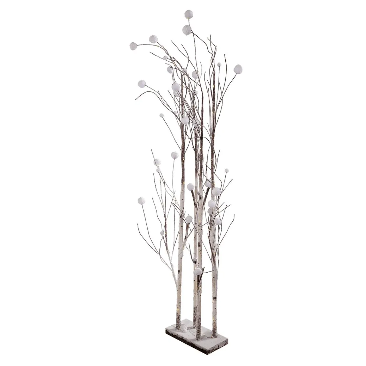 Decoración De Invierno|Árboles Artificiales>DecoWoerner Ramas De Luz LED, LED Cálido, 130 Cm marrón