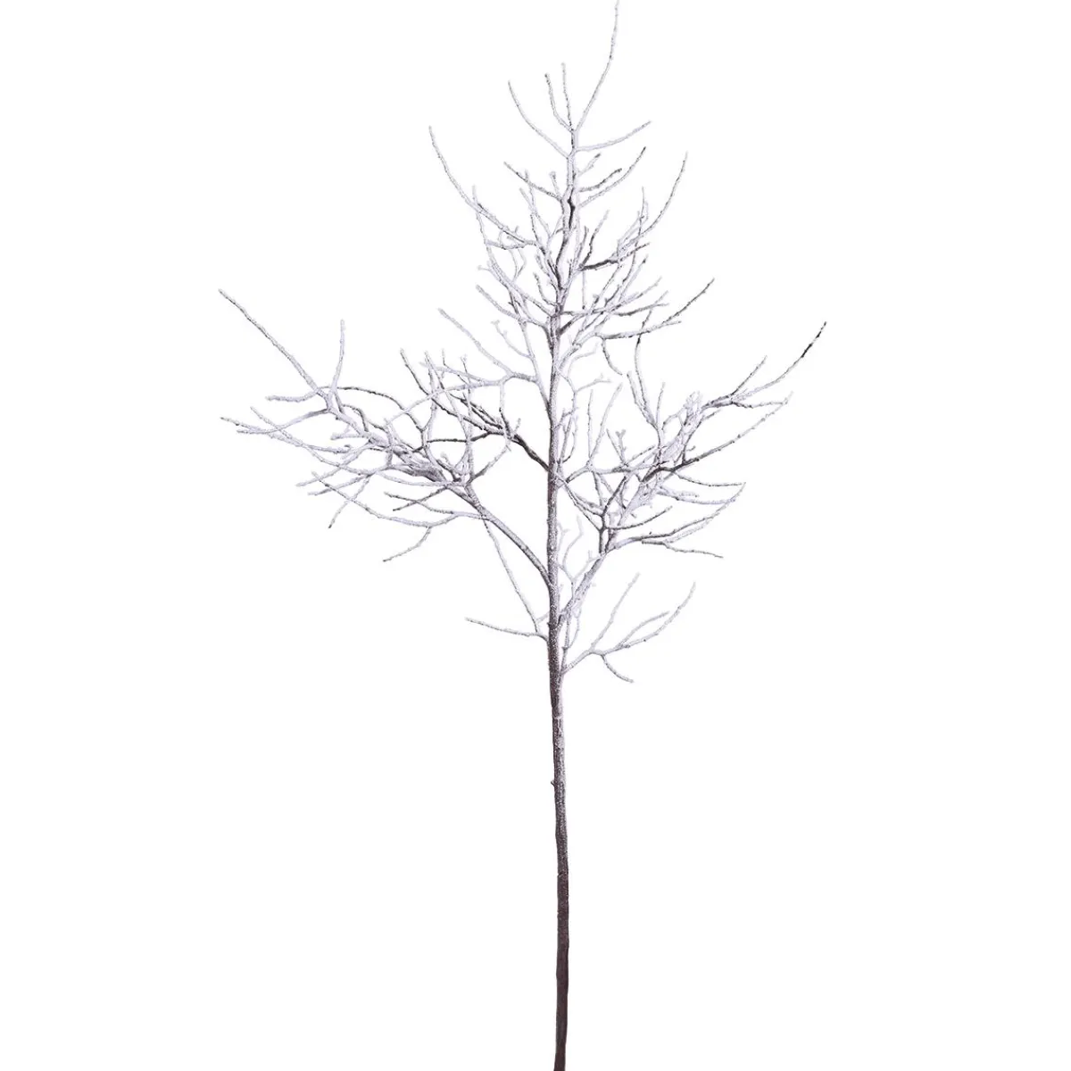 Decoración De Invierno|Ramas Y Ramitas>DecoWoerner Ramita Decorativa XL 175 Cm Con Copos marrón