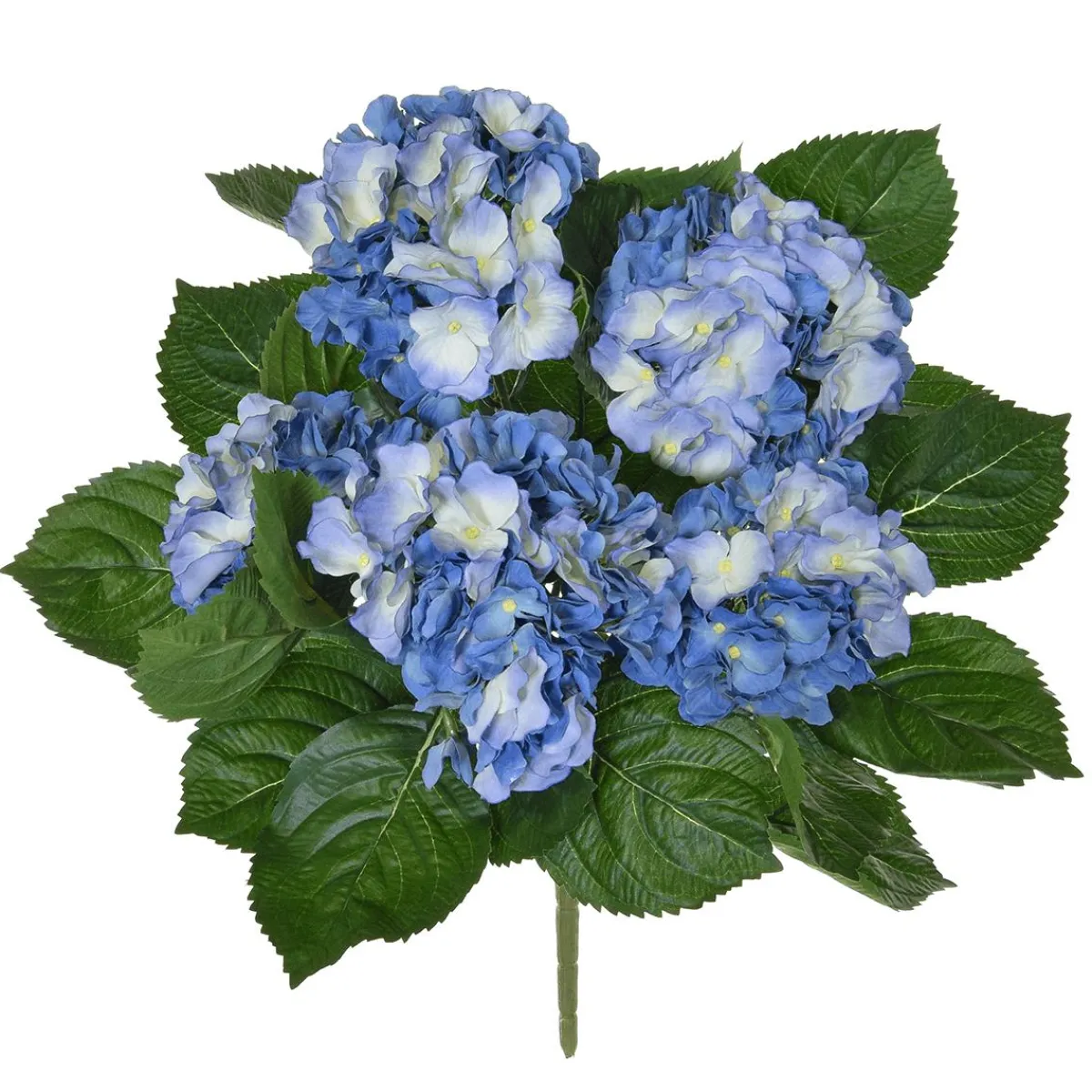 Ramos Y Coronas De Flores|Flores Artificiales>DecoWoerner Ramo De Hortensias Artificiales , Ignífugo 45 Cm azul