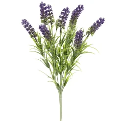 Decoración De Primavera|Ramas Y Ramitas>DecoWoerner Ramo De Lavanda Artificial Con Varilla Enchufable 37 Cm violeta