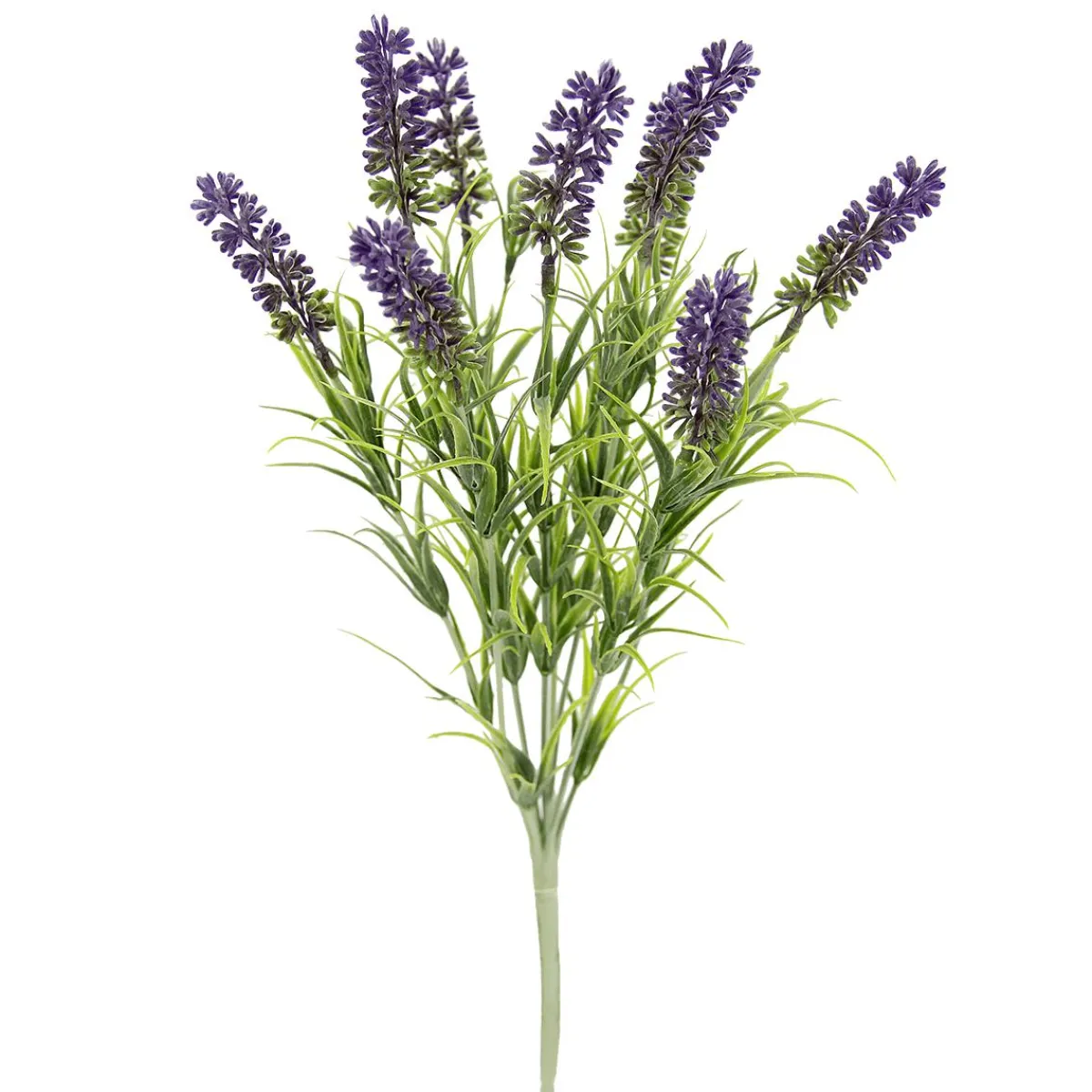 Decoración De Primavera|Ramas Y Ramitas>DecoWoerner Ramo De Lavanda Artificial Con Varilla Enchufable 37 Cm violeta