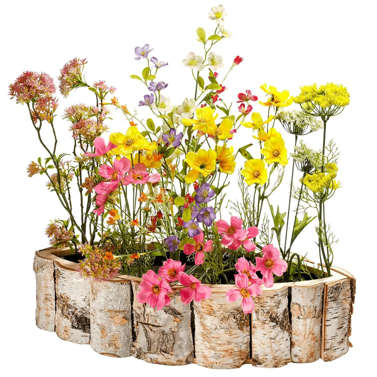 Ramas Y Ramitas>DecoWoerner Ramo De Mezcla De Flores De Colores 85 Cm multicolor