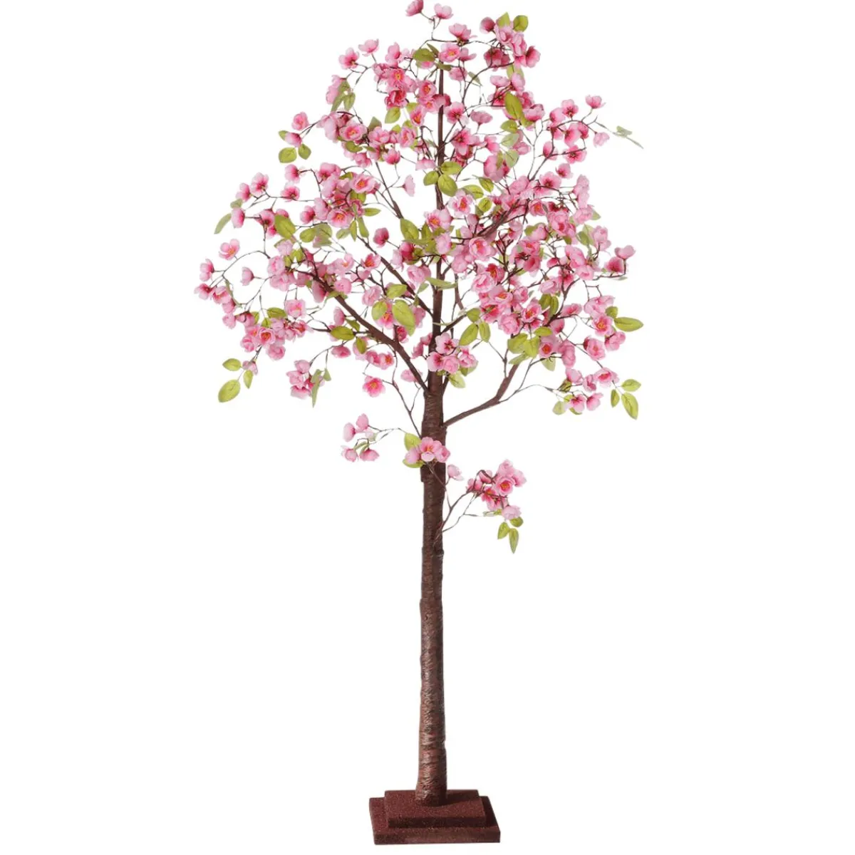 Árboles Artificiales>DecoWoerner Árbol Artificial De Cerezos En Flor Con Soporte 120 Cm rosa