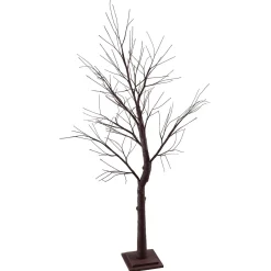 Decoración Temática|Decoración De Invierno>DecoWoerner Árbol Artificial Sin Hojas , Altura 160 Cm marrón