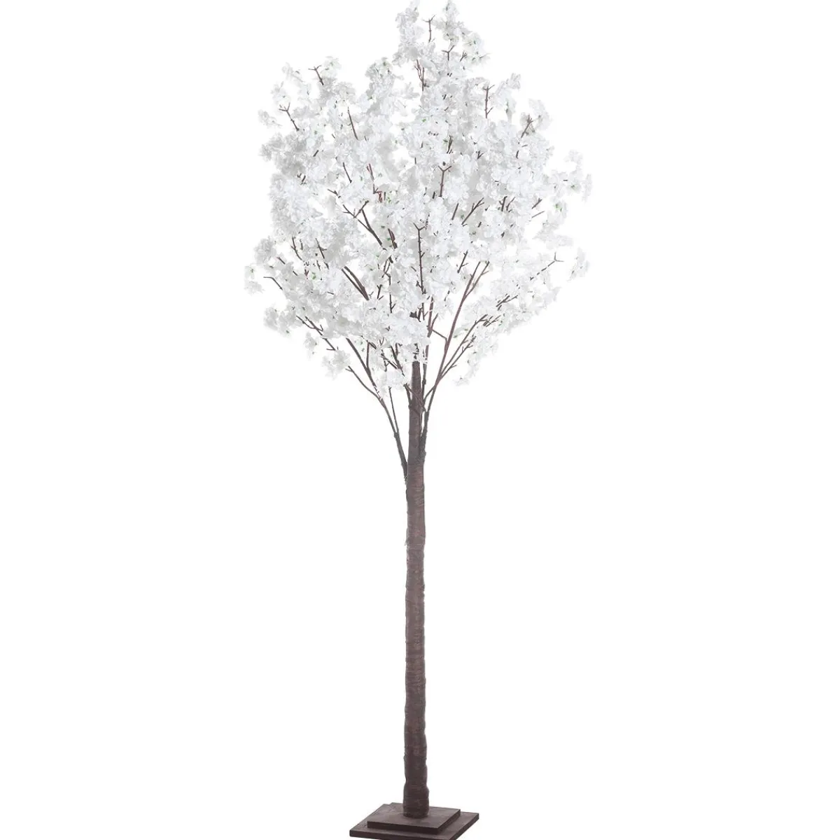 Decoración De Primavera|Árboles Artificiales>DecoWoerner Árbol Con Flores De Cerezo, 200 Cm blanco