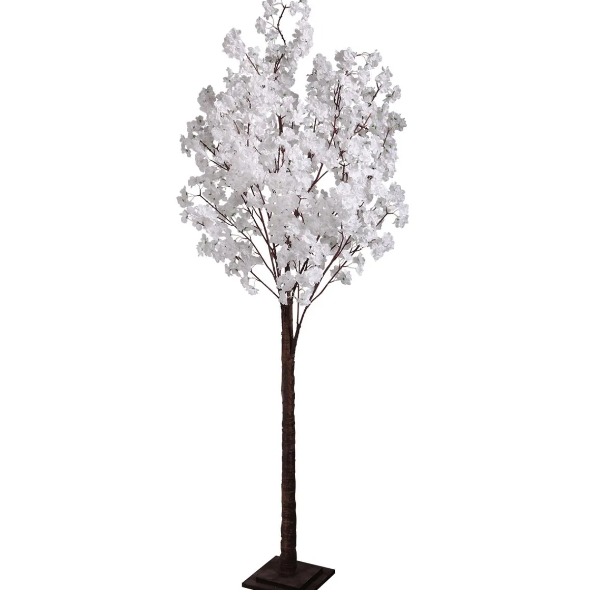 Decoración De Primavera|Árboles Artificiales>DecoWoerner Árbol Con Flores De Cerezo, 200 Cm blanco