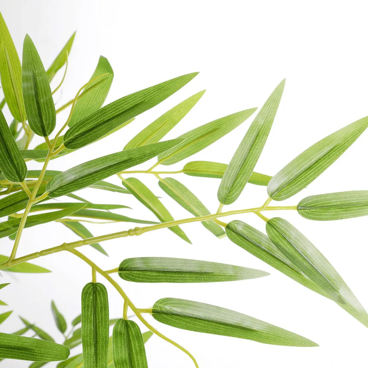 Plantas Verdes|Plantas De Interior>DecoWoerner Árbol De Bambú Artificial En Maceta verde