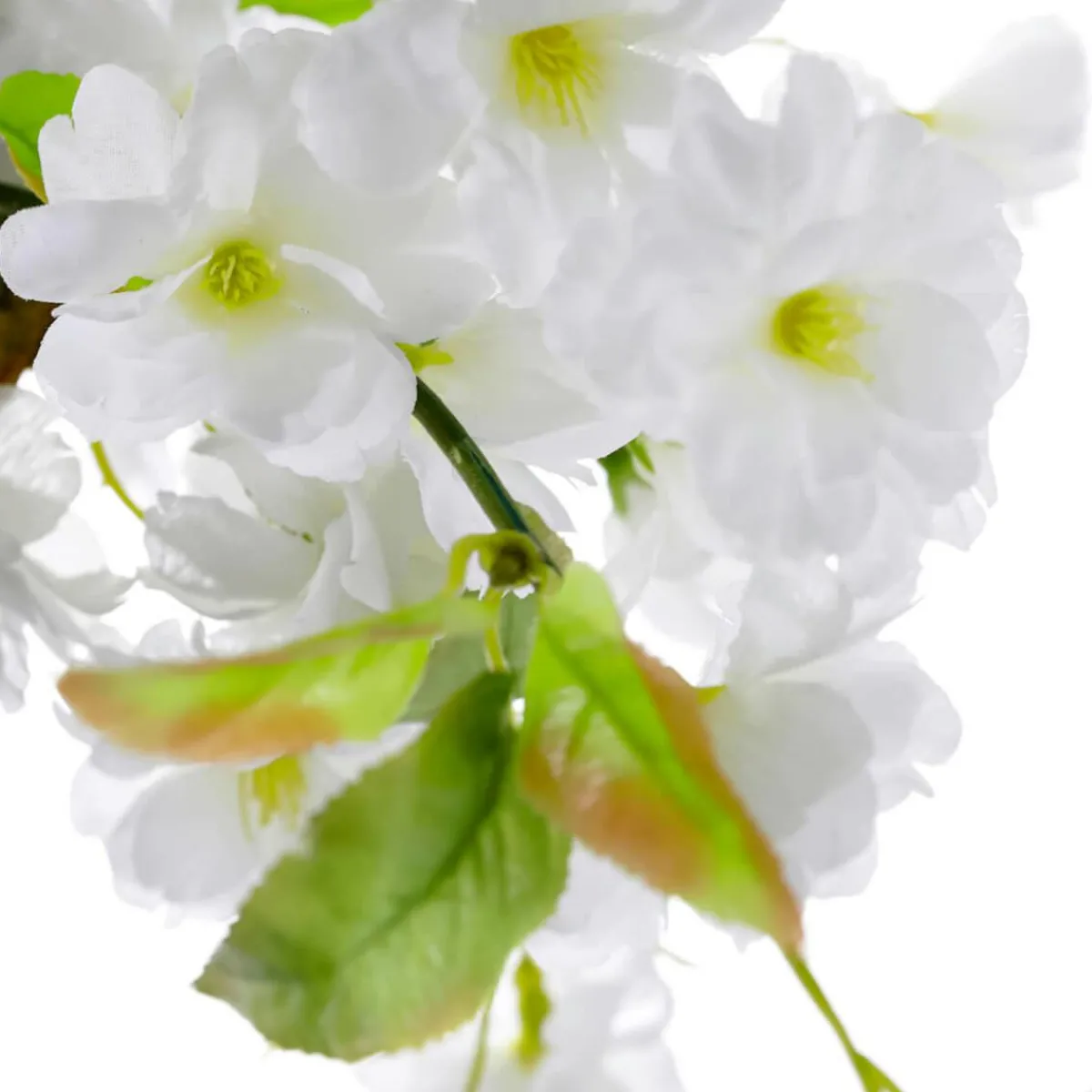 Decoración De Primavera|Árboles Artificiales>DecoWoerner Árbol De Flores De Cerezo Artificial, 220 Cm blanco