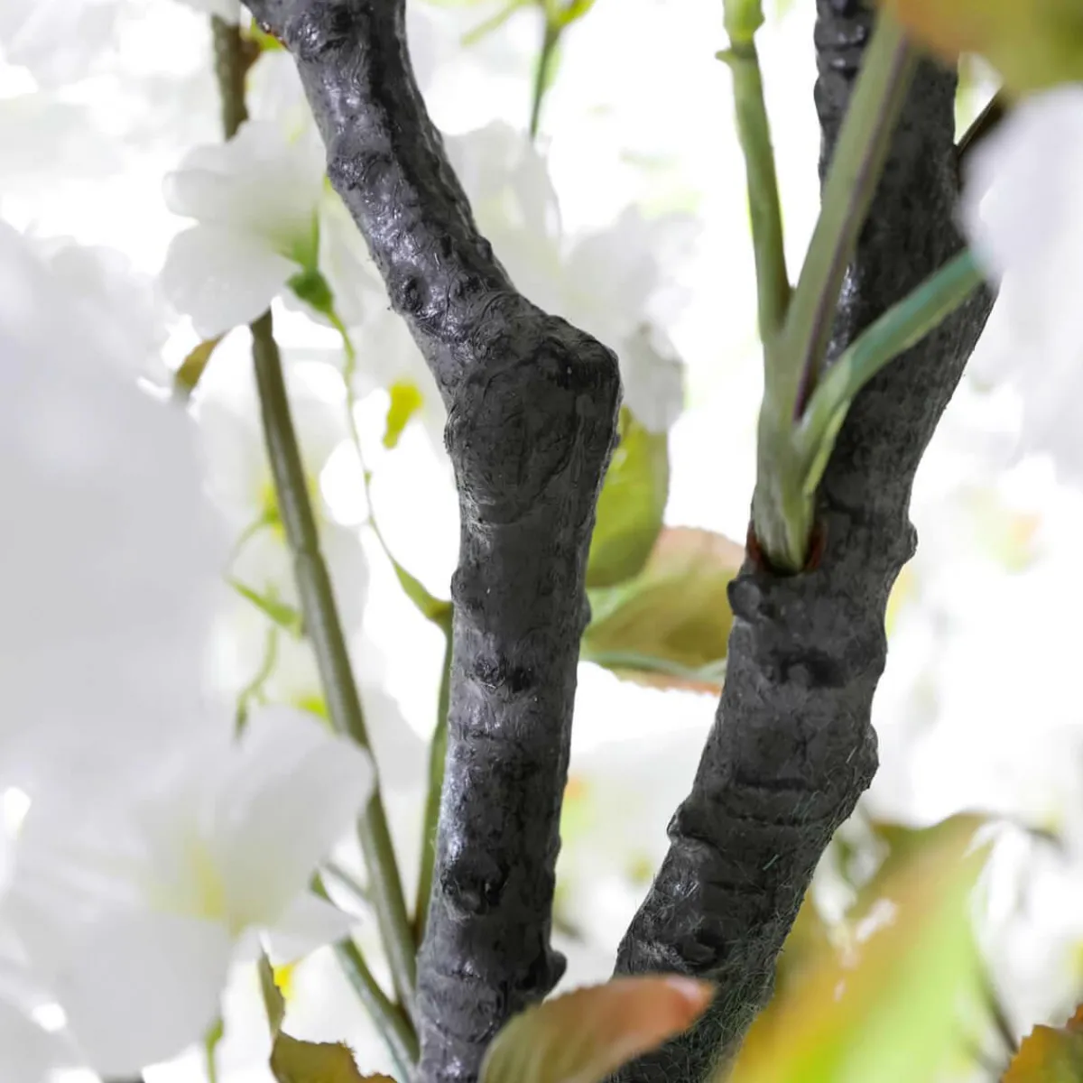 Decoración De Primavera|Árboles Artificiales>DecoWoerner Árbol De Flores De Cerezo Artificial, 220 Cm blanco