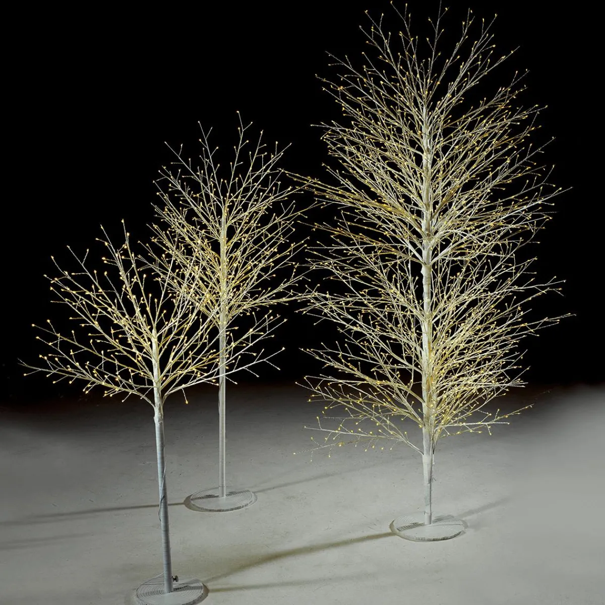 Decoración De Invierno|Árboles Artificiales>DecoWoerner Árbol De Luces LED, 120 Cm blanco