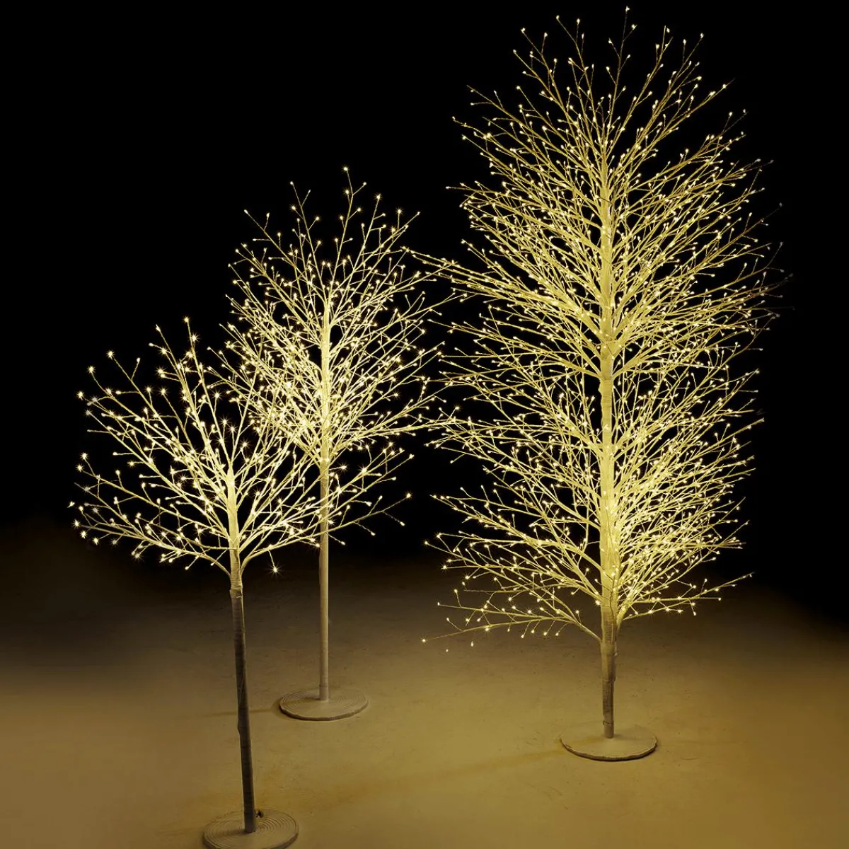 Decoración De Invierno|Árboles Artificiales>DecoWoerner Árbol De Luces LED, 120 Cm blanco