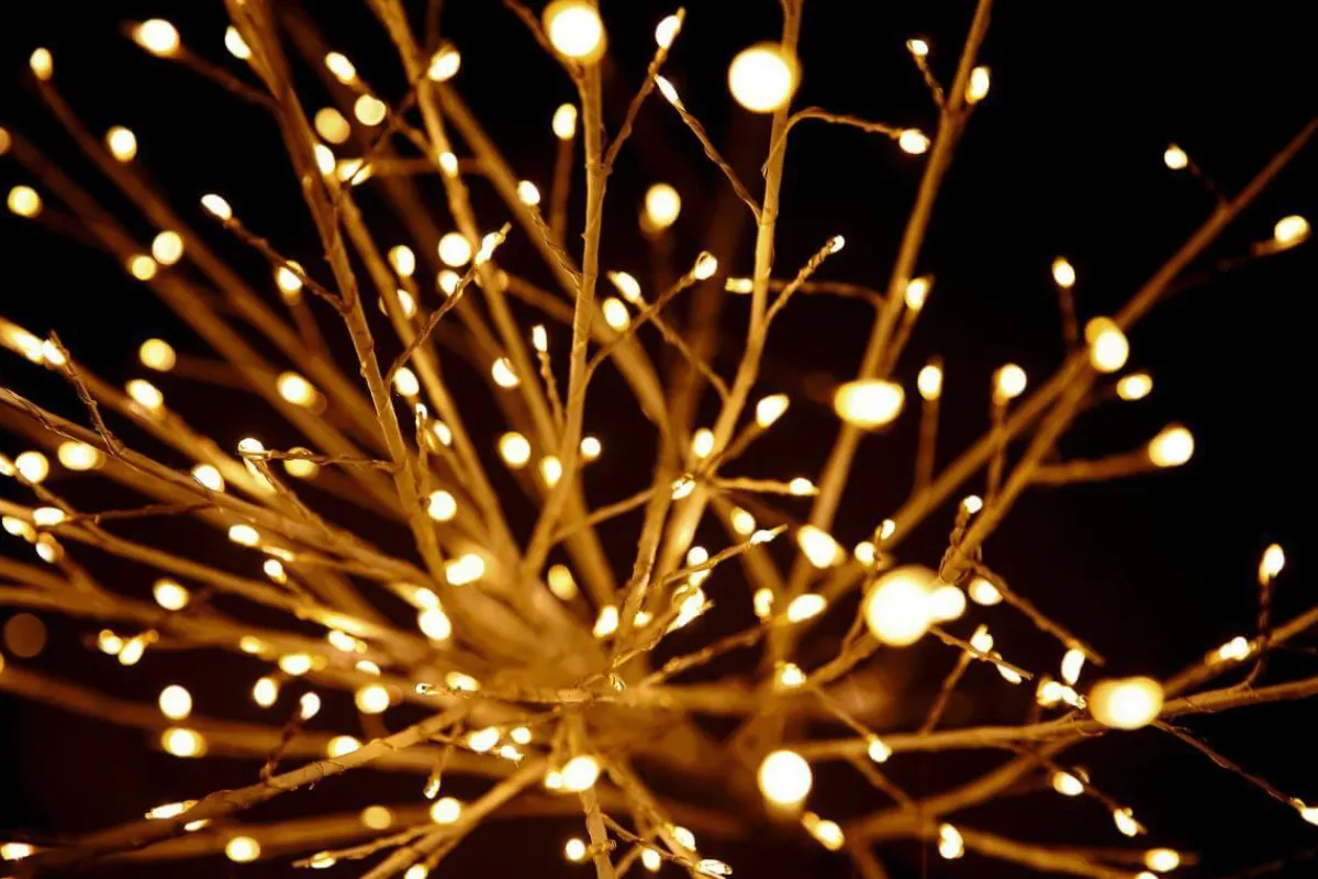Decoración De Invierno|Árboles Artificiales>DecoWoerner Árbol De Luces LED, 150 Cm blanco