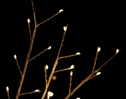 Decoración De Invierno|Árboles Artificiales>DecoWoerner Árbol De Luces LED, Altura 180 Cm blanco