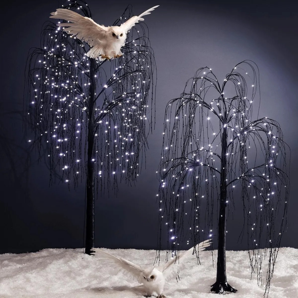 Árboles Artificiales|Luces De Navidad>DecoWoerner Árbol De Luces LED "Sauce", 150 Cm