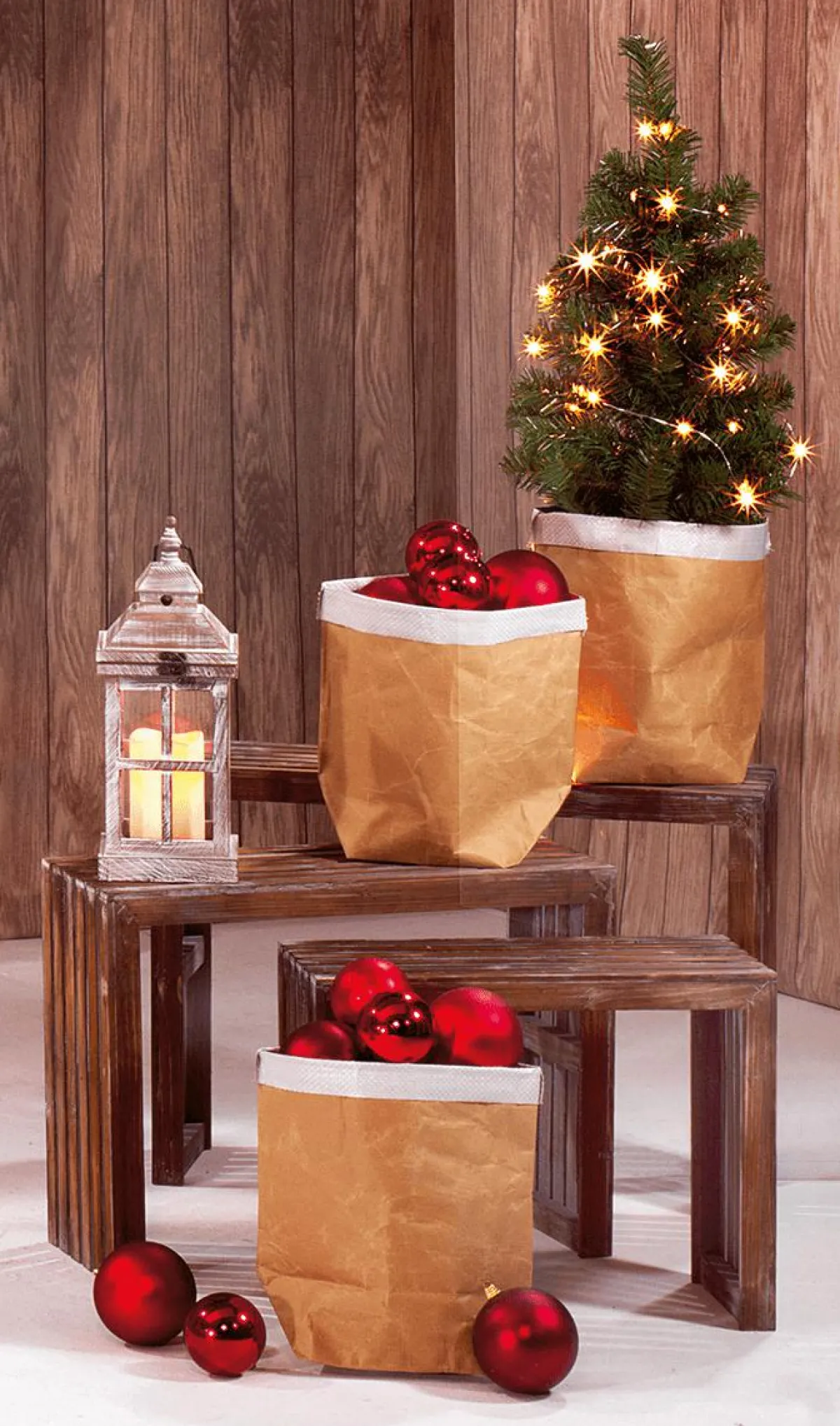 Árboles De Mesa Y Ramas De Abeto|Árboles De Navidad Artificiales>DecoWoerner Árbol De Mesa, Altura 60 Cm verde