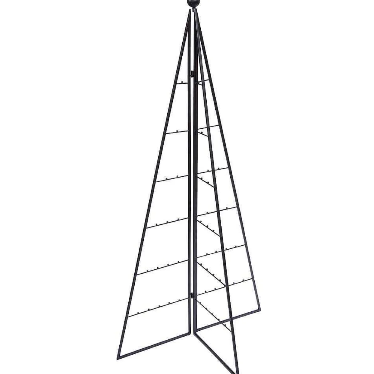 Expositores Para Tiendas|Figuras De Navidad>DecoWoerner Árbol De Metal Altura 120 Cm negro