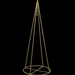 Decoración Navideña Xxl>DecoWoerner Árbol De Metal Deco, Dorado 180 X 72 Cm oro