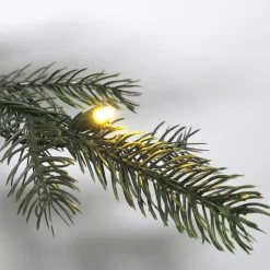 Árboles De Navidad Artificiales>DecoWoerner Árbol De Navidad Artificial Nordmann Abeto Con LED 150 Cm verde