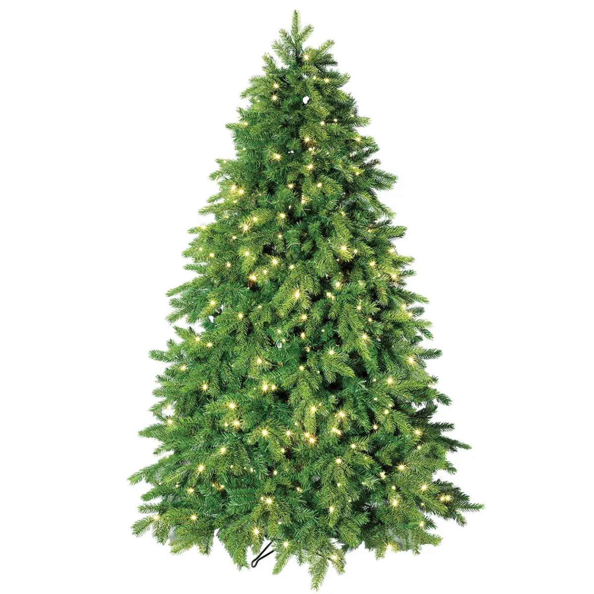 Árboles De Navidad Artificiales>DecoWoerner Árbol De Navidad Artificial Nordmann Abeto Con LED 180 Cm verde