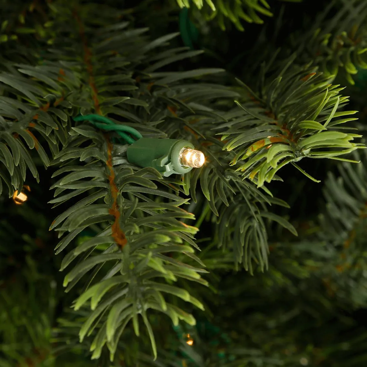 Árboles De Navidad Artificiales>DecoWoerner Árbol De Navidad Artificial Nordmann Abeto Con LED 240 Cm verde