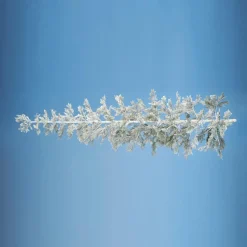 Decoración De Invierno|Árboles De Navidad Artificiales>DecoWoerner Árbol De Navidad Artificial Colgante Cedro Con Agujas Escarchadas 300 Cm blanco
