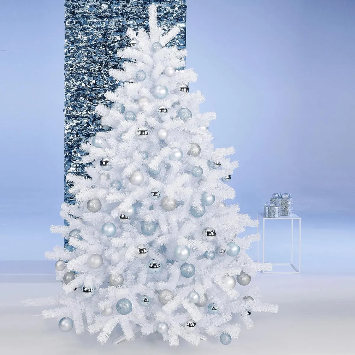 Árboles De Navidad Artificiales>DecoWoerner Árbol De Navidad Artificial De Luvi , B1 blanco
