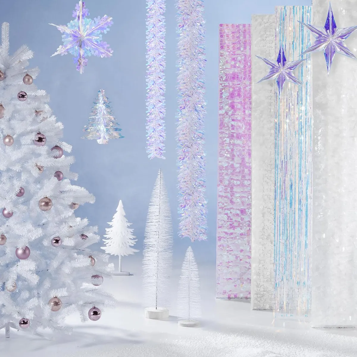 Árboles De Navidad Artificiales>DecoWoerner Árbol De Navidad Artificial De Luvi , B1 blanco