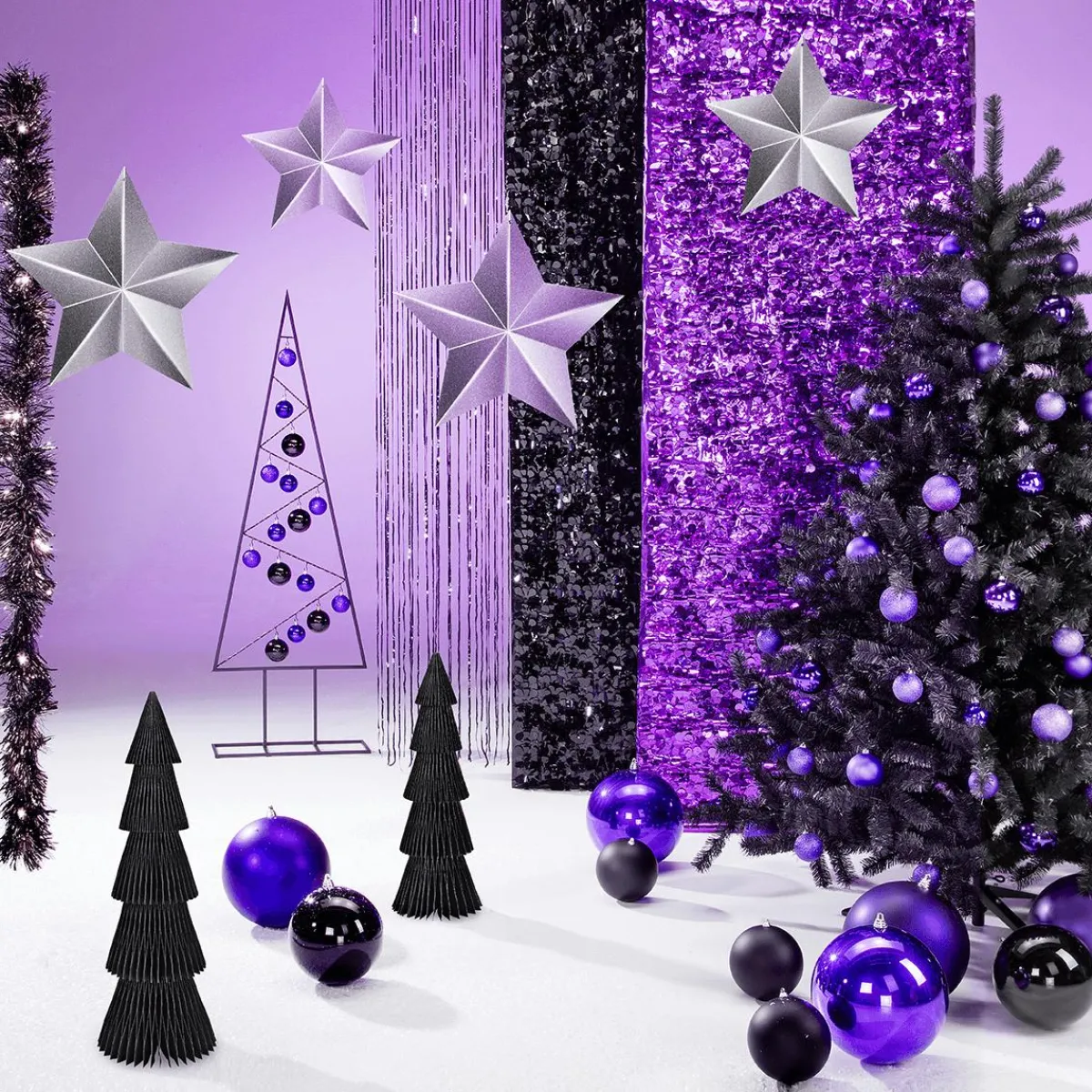 Árboles De Navidad Artificiales>DecoWoerner Árbol De Navidad Artificial De Luvi , B1 negro