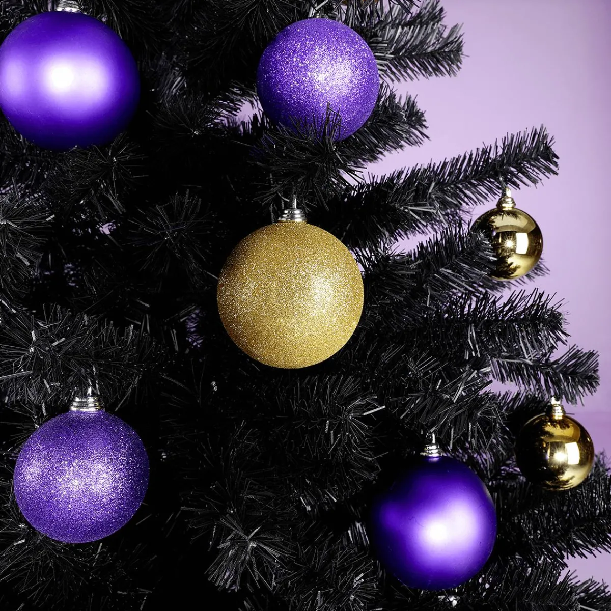 Árboles De Navidad Artificiales>DecoWoerner Árbol De Navidad Artificial De Luvi , B1 negro