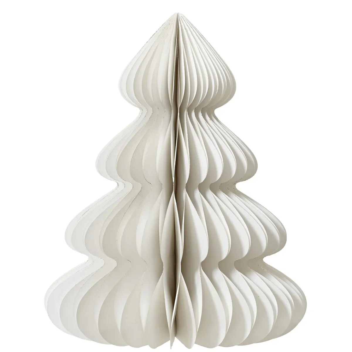 Decoración Temática|Figuras De Navidad>DecoWoerner Árbol De Navidad De Papel Nido De Abeja Deluxe 60 Cm blanco