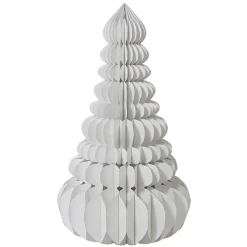 Decoración Temática|Decoración Navideña Xxl>DecoWoerner Árbol De Papel De Nido De Abeja XXL Deluxe 160 Cm blanco