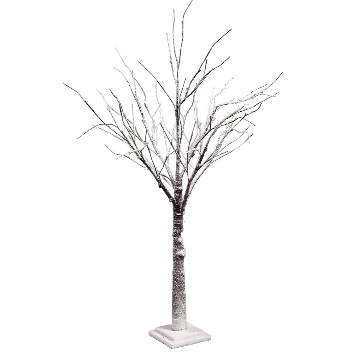 Decoración De Invierno|Árboles Artificiales>DecoWoerner Árbol Decorativo Nevado 125 Cm marrón
