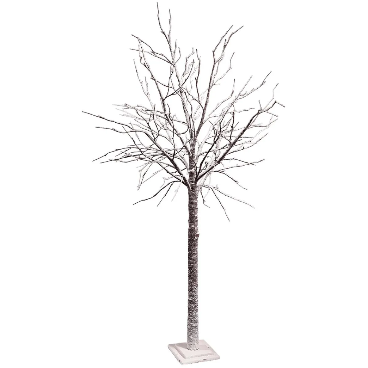 Decoración De Invierno|Árboles Artificiales>DecoWoerner Árbol Decorativo Nevado 210 Cm marrón