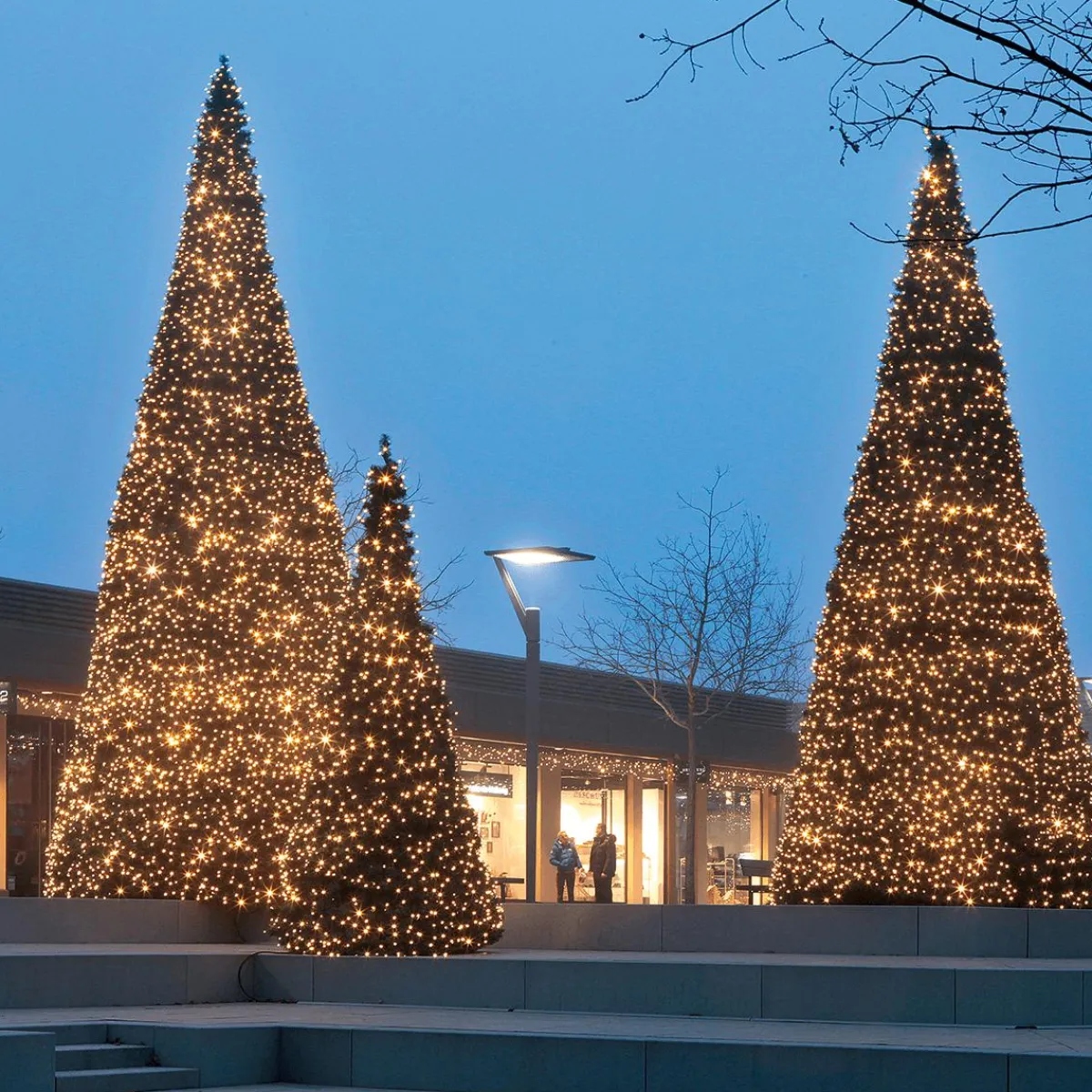 Árboles Gigantescos>DecoWoerner Árbol Gigante Con LED Cálidos, Exterior, 1070 Cm verde