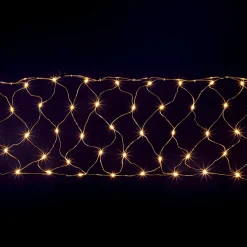 Luces De Navidad>DecoWoerner Red De Luces LED, Cable , LED Cálido, 350 X 30 Cm transparente