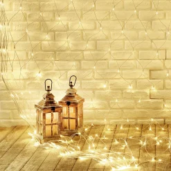 Luces De Navidad>DecoWoerner Red De Luces LED Para Uso Profesional Sistema IP20, 500 LED, 300 X 300 Cm, Sin Cable