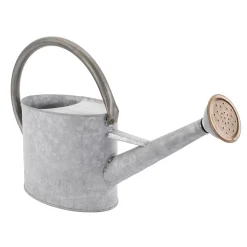 Decoración De Verano|Decoración De Primavera>DecoWoerner Regadera De Zinc De 47 Cm Gris