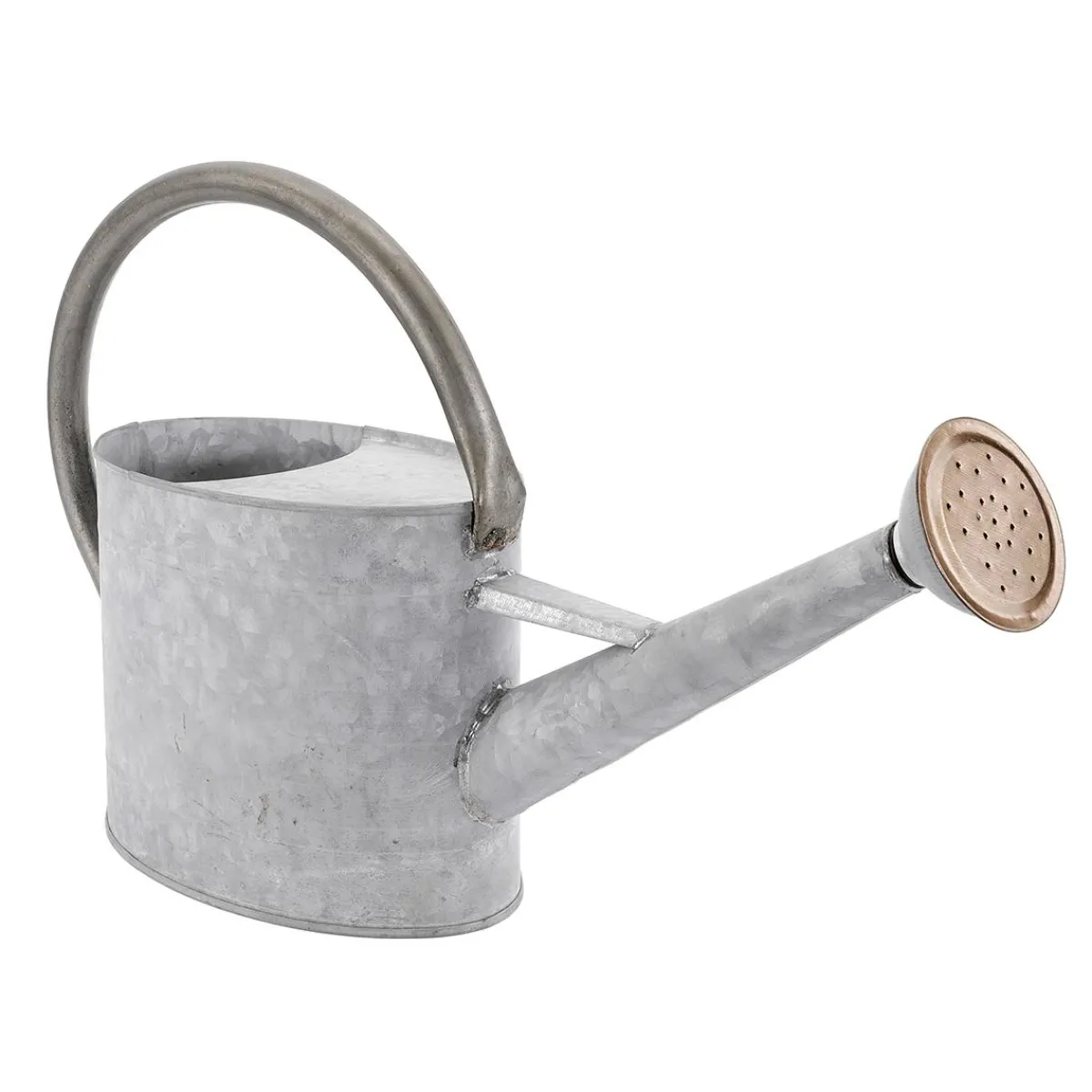 Decoración De Verano|Decoración De Primavera>DecoWoerner Regadera De Zinc De 47 Cm Gris